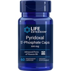 Life Extension Pyridoxal 5′-Phosphate Caps 100 mg, 60 vege caps